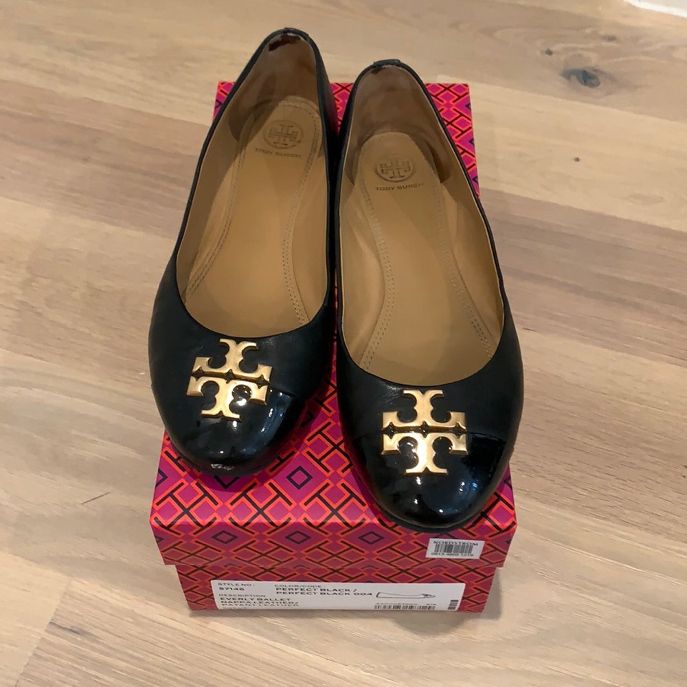 Tory Burch Everly Cap Toe Ballet Flat